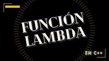 Funciones LAMBDA || C++