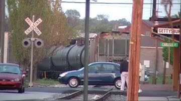 CSX Freight Train Hanover Subdivision Across Gettysburg National Military Park