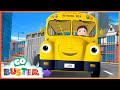 Wheels on the Bus - Part 16 | GoBuster Official | Nursery Rhymes |  ABCs and 123s #wheelsonthebus