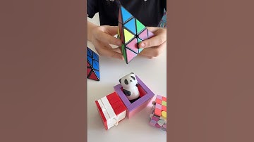 🌈 Pyraminx solving! 🍀 Super easy method #rubikscube #beginner #pyraminx