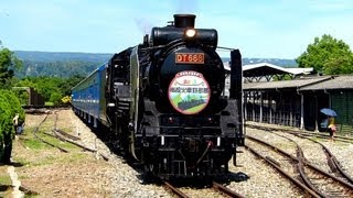 【台湾のSL】DT668蒸汽機車 2013南投火車好多節@濁水發車