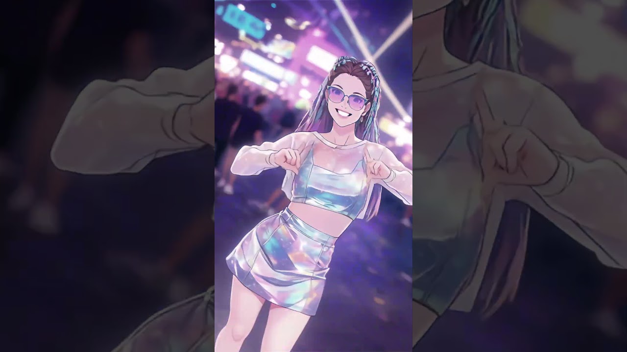 ⚡ EDM FESTIVAL GIRL 🌌 Anime Rave Universe • レイブアニメ • 레이브 EDM Misha & Saint Players Music Album Mix