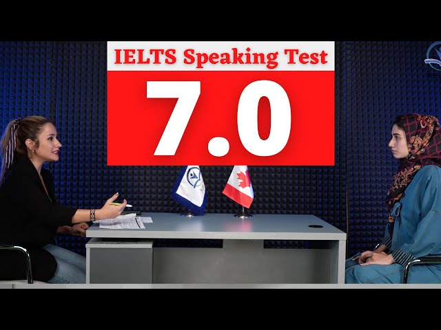 IELTS Speaking Test band score 7 with feedback 2023 class=