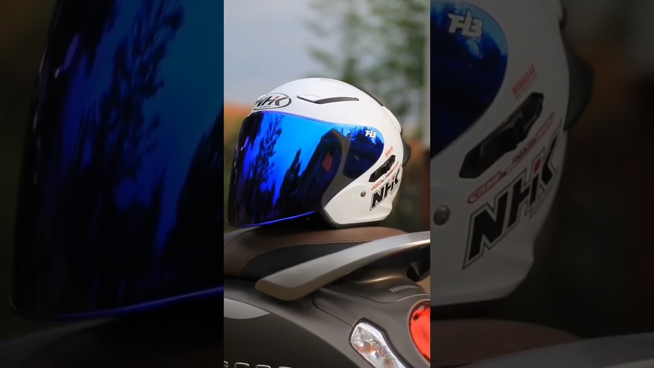 visor keren NHK R1 Blue , Red Gold 