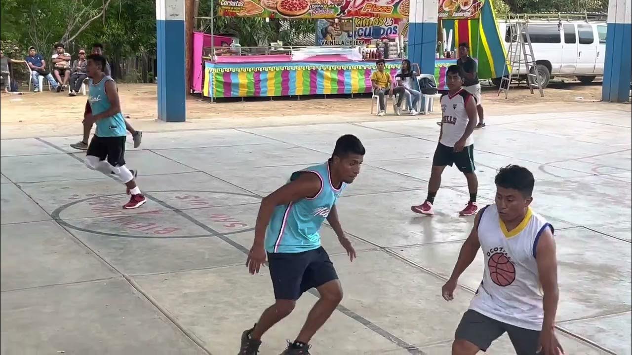Basquetbol En San Luis Chatañu - YouTube