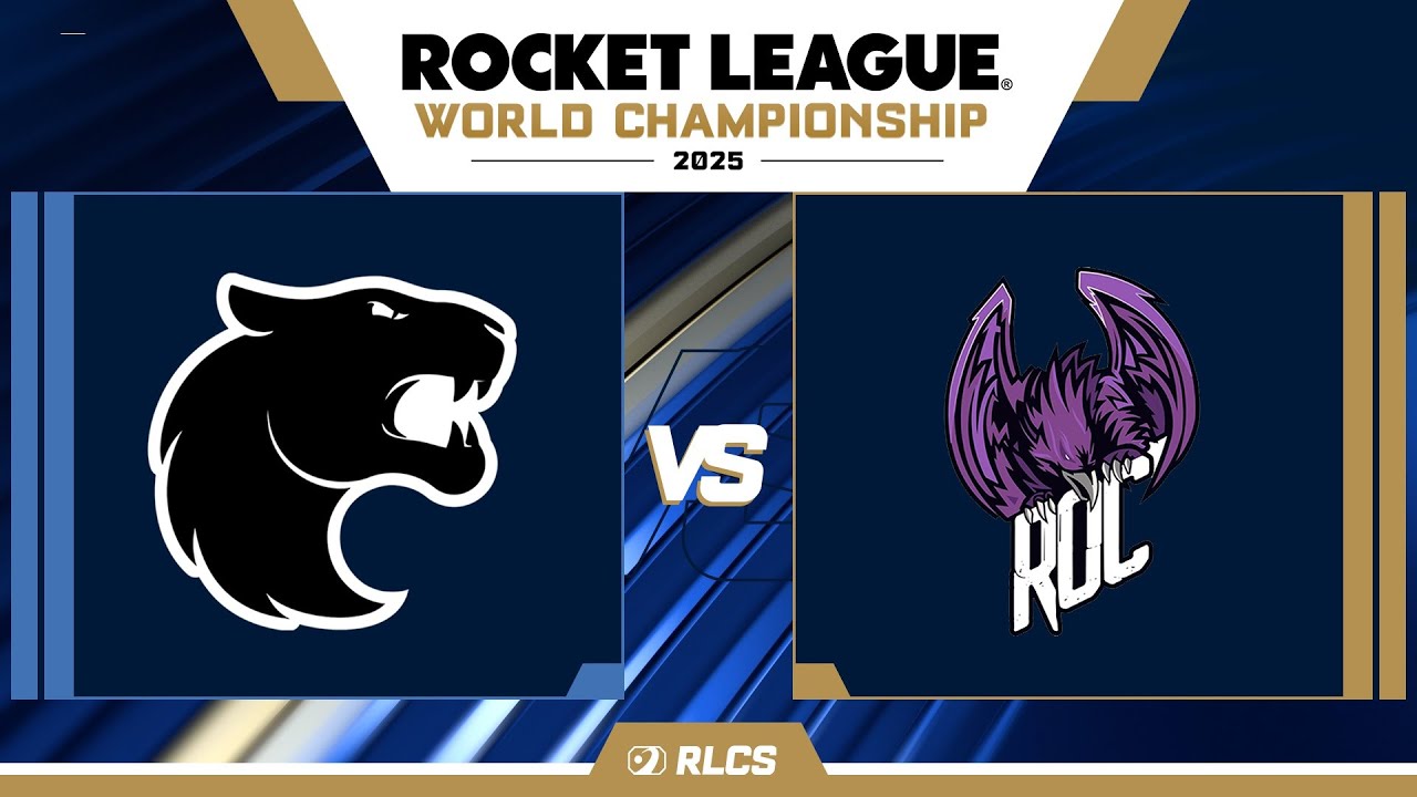 FURIA vs ROC | 1/4 FINALE LB - GROUPE A - WORLDS - RLCS 2025 - YouTube