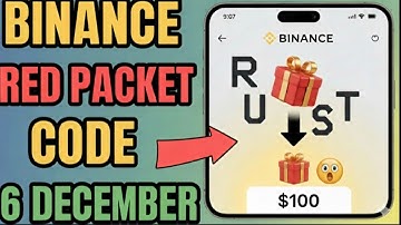 Binance Red Packet Code Today | Red Packet Code In Binance Today