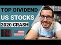 Best US DIVIDEND Stocks in 2020 Crash | Recession Proof Investing | US Dividends for Canadians