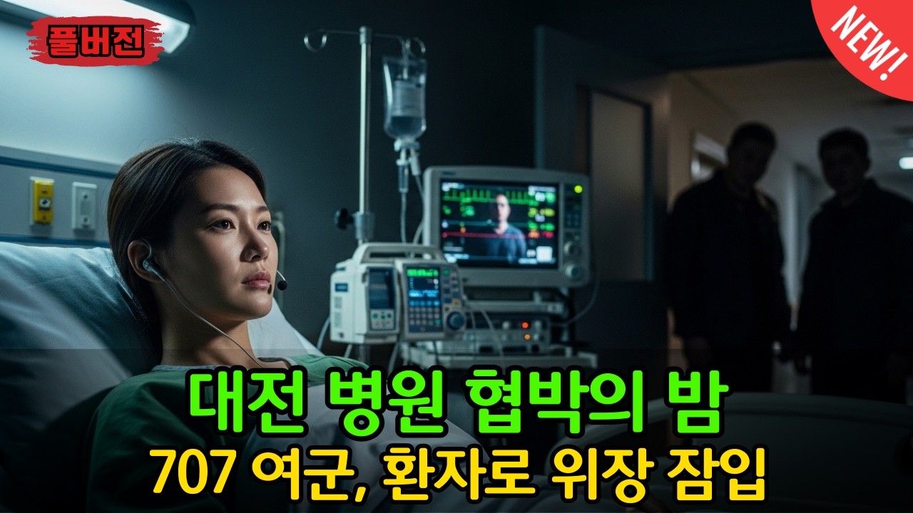 조폭들이 대전의 한 병원에서 의사를 협박하던 밤… 결국 707 여군이 ‘환자’로 위장해 들어갔다
