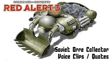 C&C Red Alert 3 - Soviet Orre Collector Voice Clips