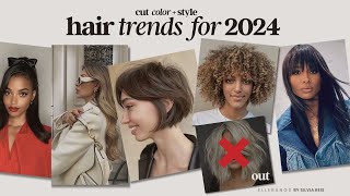 2024 HAIR TRENDS | Cut | Color | Styling |