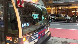MTA New York City Bus: 2011 Nova Bus LFS Artic #5831 On The M102 @ Lexington Avenue & East 86th St