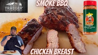 chicken breast on Traeger grill - how to cook chicken on pellet grill
