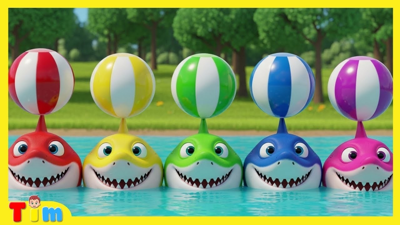 Baby Shark + More Nursery Rhymes and Kids Songs | Tim Time