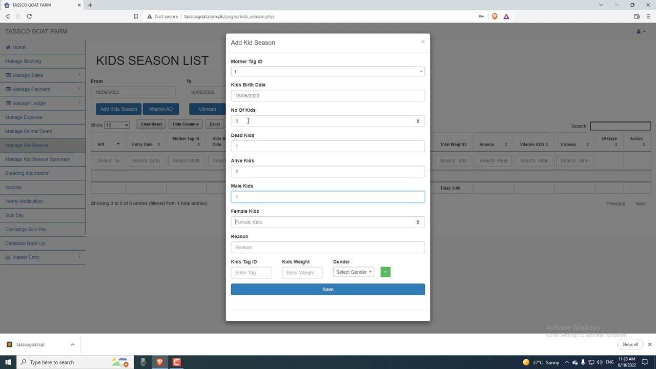 Animal Farmers | Goat Farming Software | Software For Goat Farmers | Goat Farming Software | Part -4