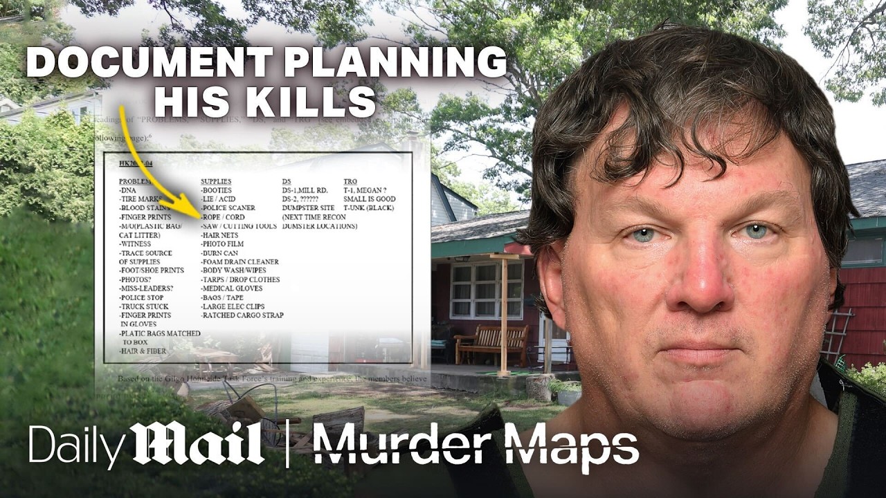 The Gilgo Beach Murders Mapped Out by a Senior Crime Reporter, Part 2 | Murder Maps | Daily Mail