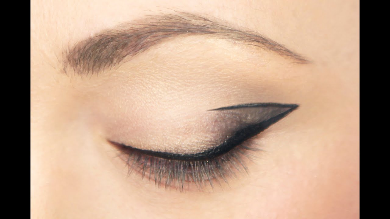 How to create Eyeliner Art Gradiated Liner YouTube