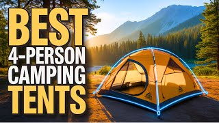 Top 5 Best 4 Person Camping Tents In 2026!⛺🌲 (Ultimate Buyer’s Guide)