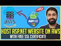 How to Publish ASP.NET Website + Free SSL On AWS EC2 Windows IIS Server