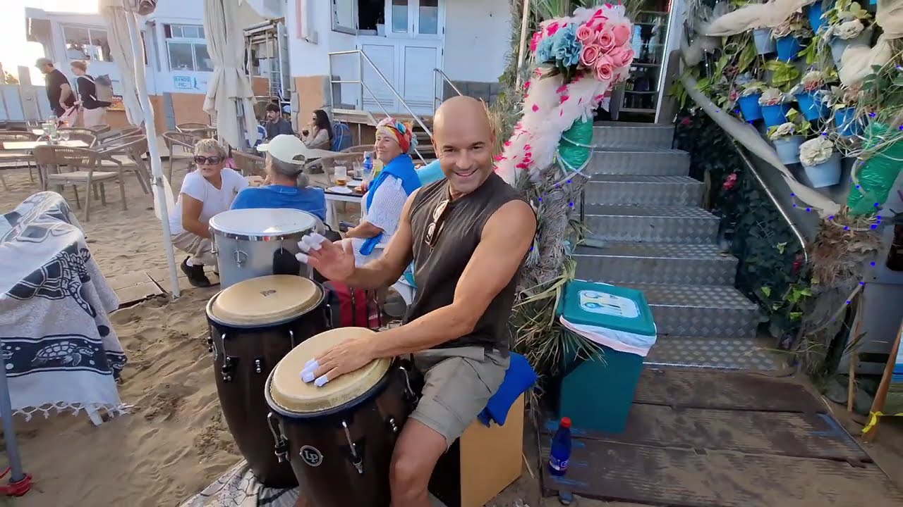 Strand Maspalomas  - Surf Burger  - Doramas Percussion