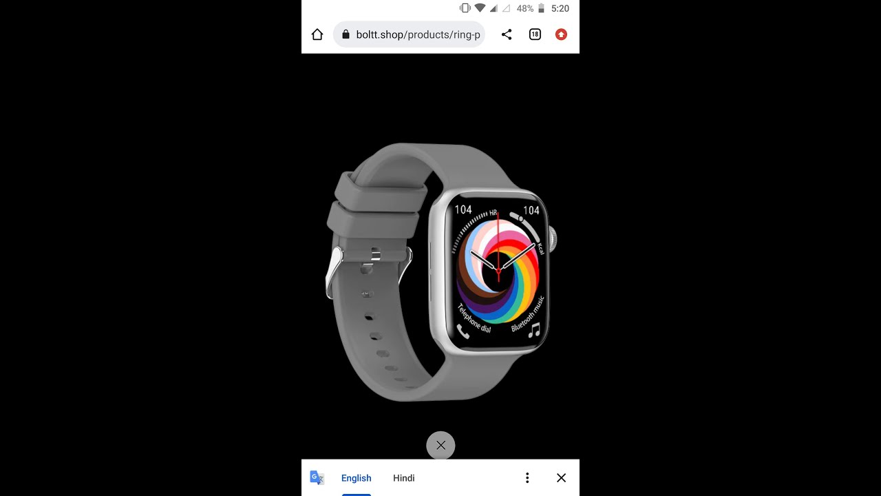 Fire-Boltt Ring Pro Bluetooth Calling 1.75”& SpO2,Pin Code Locking,Speaker for HD Calls| Unboxing
