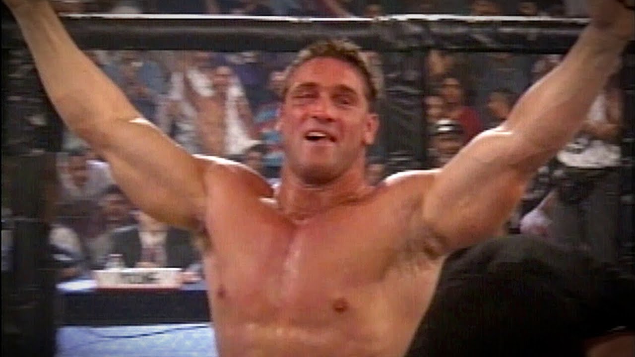 UFC 8 Free Fight Ken Shamrock vs Kimo Leopoldo (1996)