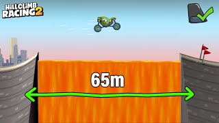 Cars VS Giant Lava Pit #2 (JUMP TEST) - Hill Climb Racing 2 screenshot 5