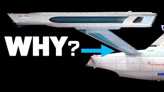 Why Have Angled Nacelle Struts? (Enterprise Refit)