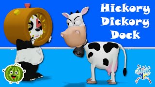 Hickory Dickory Dock Cow Grasshopper Turtle Edufam Kids Song 