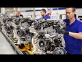 Inside best bmw factory producing powerful engines  production line