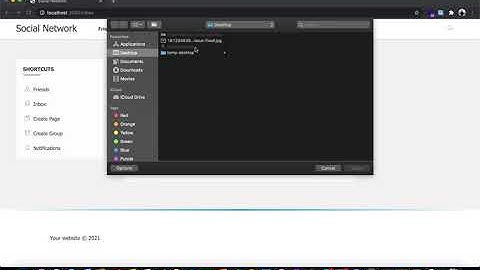 Send images and videos in chat - Social networking site in Node JS and Mongo DB