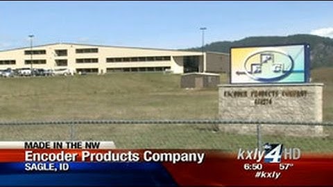 Encoder Products Company featured on KXLY Made in the Northwest