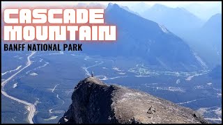 CASCADE MOUNTAIN Hike, Banff National Park, (4K)