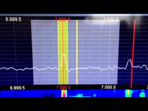 Poor CW Signal heard at M0AWS QTH