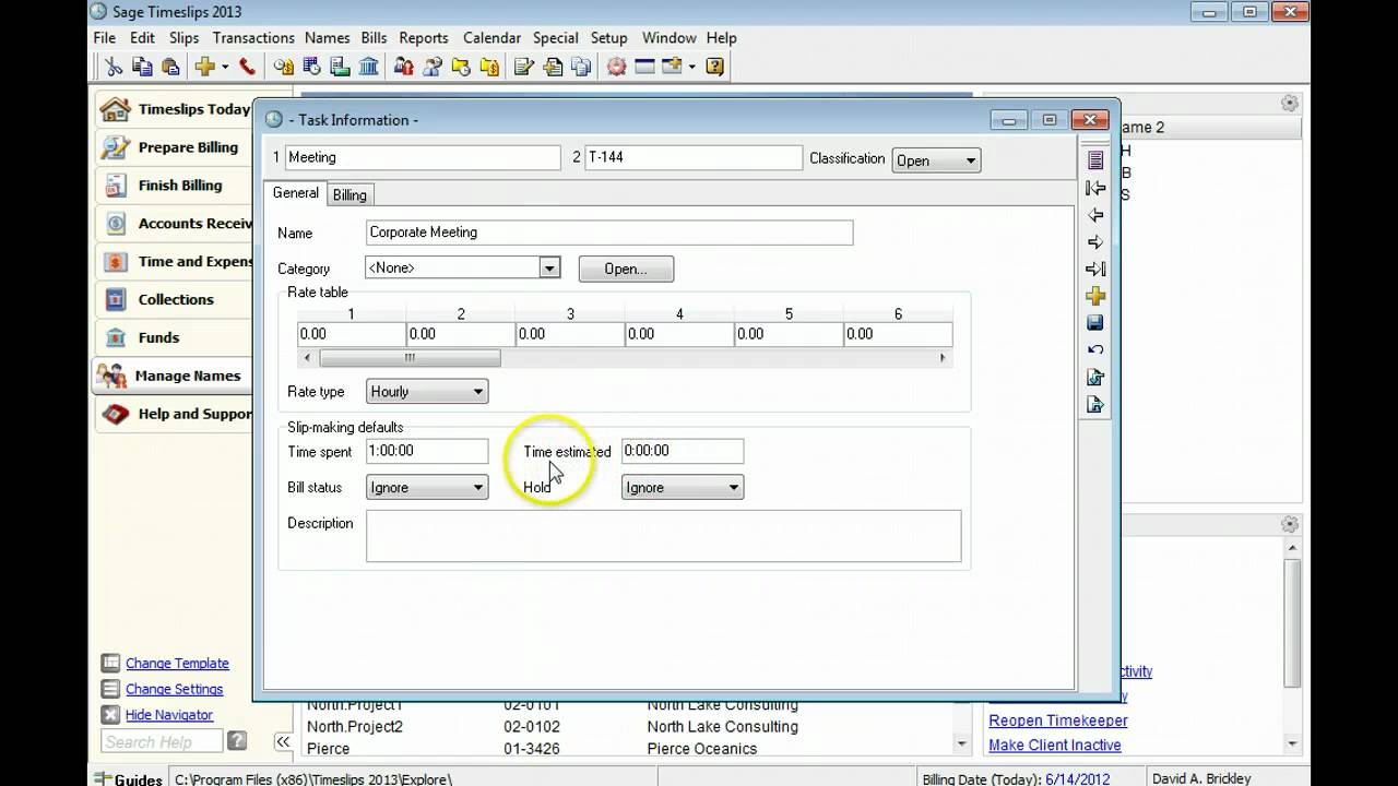 Sage Timeslips Basics New Tasks YouTube sage-timeslips-basics-new-tasks-youtube