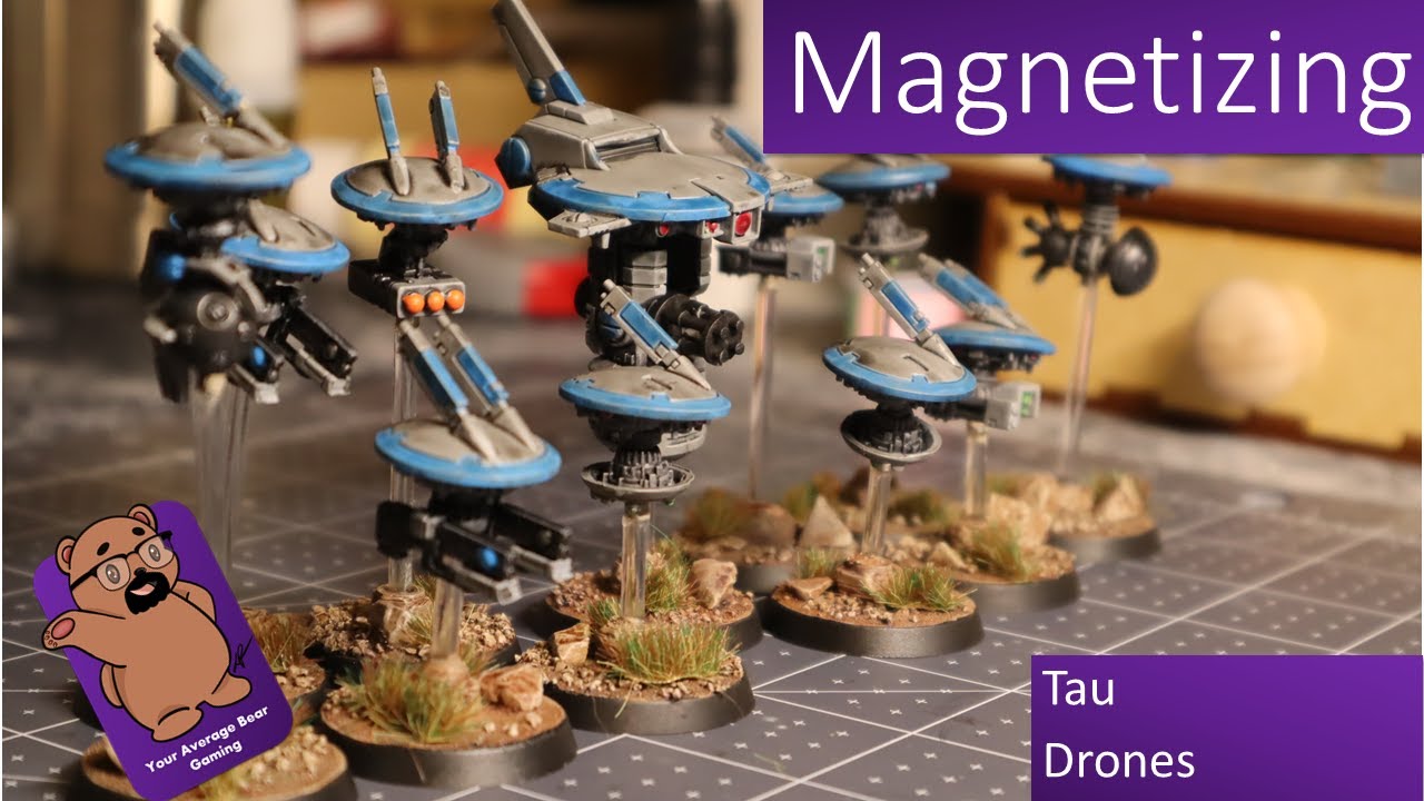 Magnetizing Tau Drones - YouTube