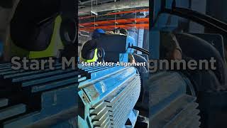 Laser Shaft Alignment of Motor Pump System at Data Center #datacenter #alignment #malaysia