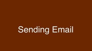 Sending Email
