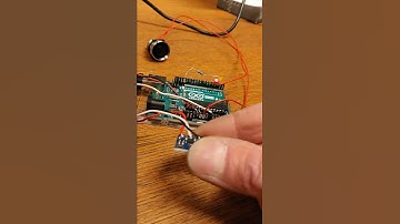 Gyro/Accelerometer-modul  connected to Arduino