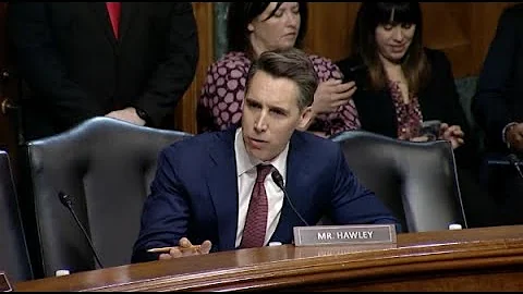 Hawley Presses Biden Judicial Nominees On Their Lenient Sentences For Child Sexual Assault Predators