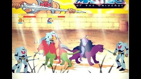 He-Man And The Masters Of The Universe (OpenBOR) 2 Player Playthrough