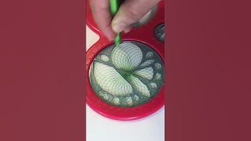 🌹🌹Spirograph Designs satisfying and relaxing #shorts #fyp #youtubeshorts #spirograph