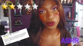 ASMR The WORST beauty salon in Paris💄(She's lying 🙄)