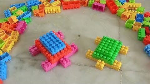 Satisfying DIY tortoise/ASMR/ relaxation#satisfying  #asmr#asmrsounds#buildingblocks