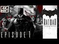 Batman: The Telltale Series Shadows Edition Episode 1 Realm Of Shadows (Game Movie) 4K 60FPS