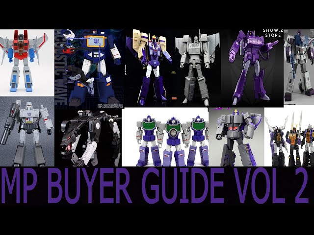 MP BUYERS GUIDE VOL 2: DECEPTICONS PRE 1986 MOVIE