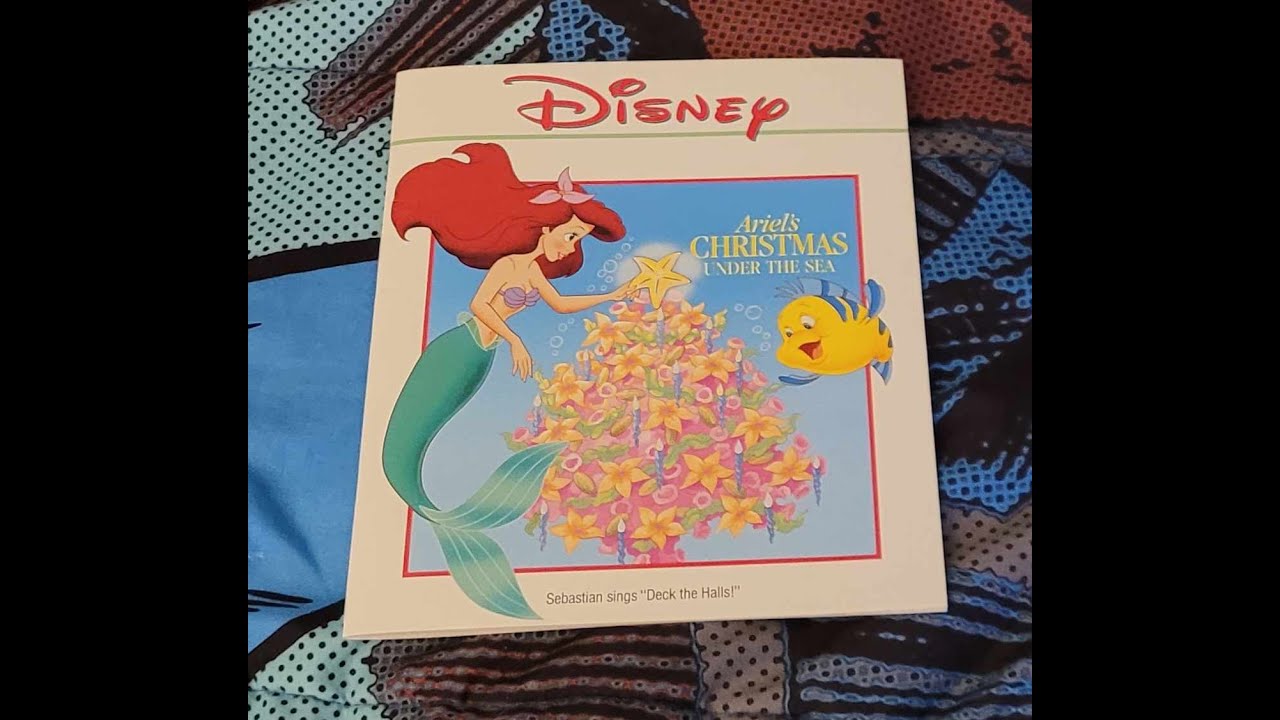 episode 684 Disney Ariel Christmas under the sea 1991 book on tape