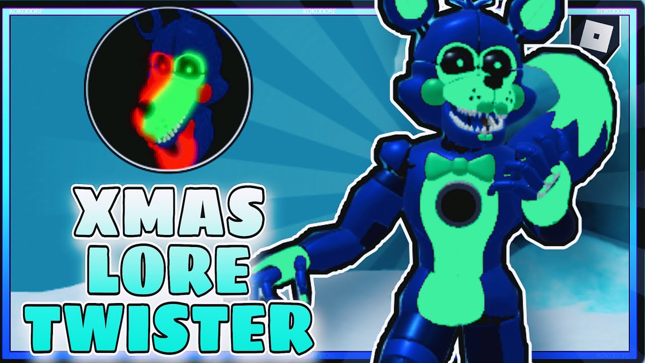 How To Get Xmas Lore Twister Badge Morph Skin In The Fnaf Overnight 2 Roleplay Roblox Youtube - fnaf overnight 2 roblox