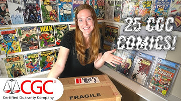 FIRST EVER 25 Comic Book CGC Prescreen! How Did We Do?!