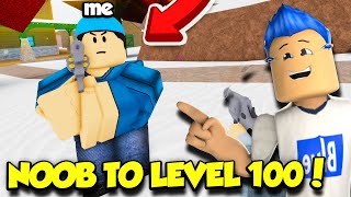 NOOB TO LEVEL 100!! *GETTING BETTER* (Roblox Arsenal)